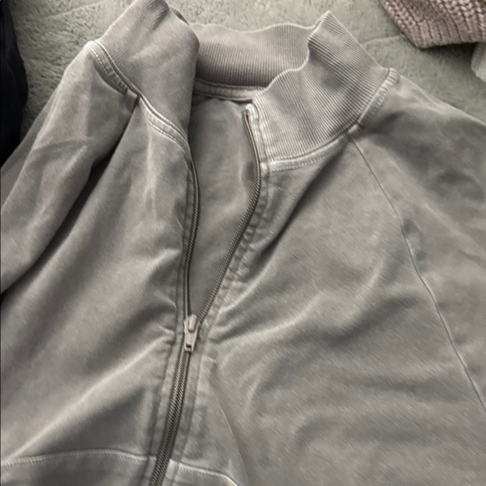 SKIMS Gray Utility Jacket